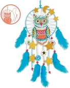 Prace ręczne dla dzieci - Kreatywny zestaw zrób to sam Łapacz snów Złota Sowa Djeco - miniaturka - grafika 1