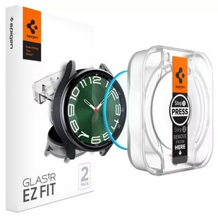 Szkło hartowane SPIGEN Glas.TR ”EZ-FIT” do Samsung Galaxy Watch 6 Classic 47mm (2szt.) - Akcesoria do smartwatchy - miniaturka - grafika 1