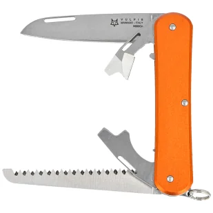 Scyzoryk Fox Vulpis S4 Orange Aluminium, Polished N690 (FX-VP130-S4 OR) - Scyzoryki - miniaturka - grafika 1