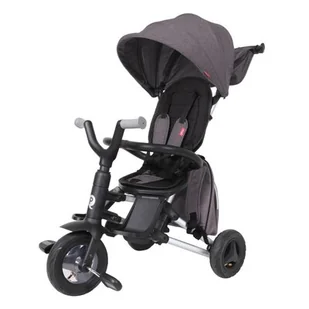 Qplay Qplay Rowerek Trójkołowy Nova+ Rubber Grey - Rowerki trójkołowe - miniaturka - grafika 1