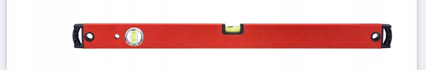 POZIOMNICA MALOWANA 80CM, 90°, 0°, SPADEK 2,3%, SHOCK PROTEKT [EXPERT]