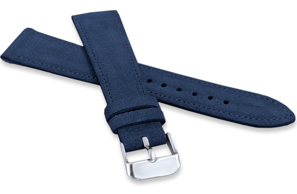 Skórzany pasek do zegarka 14 mm Lavvu SUEDE LSAEL14 skóra licowa
