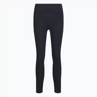 Spodnie sportowe damskie - Nike Damskie legginsy 7/8 Yoga Luxe - Czerń CJ3801-010 - grafika 1