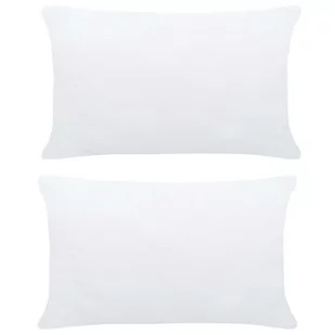Vida Wkłady do poduszek 2 szt. 60x40 cm białe V-134588 - Poduszki - miniaturka - grafika 1