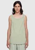 Koszulki męskie - T-SHIRT TANK TOP OVERSIZE Męska Zielona TB6222 4XL - miniaturka - grafika 1