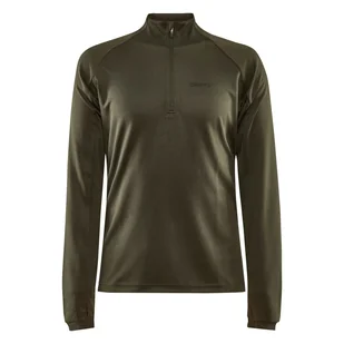 Męska Bluza CRAFT EVOLVE HALFZIP M 1910151-680100 – Oliwkowy - Bluzy sportowe męskie - miniaturka - grafika 1