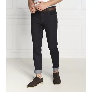 Spodnie męskie - Trussardi Jeansy | Tapered fit - grafika 1