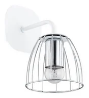 Lampy ścienne - Lemir Reda kinkiet 1-punktowy biały O2680 K1 BIA O2680 K1 BIA - miniaturka - grafika 1