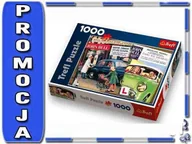 Puzzle - TREFL 10295 PLAKATY W STYLU VINTAGE Puzzle 1000el - miniaturka - grafika 1