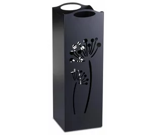 Metalowy stojak na parasole INDUSTRIAL 60x21 cm czarny - Dekoracje domu - miniaturka - grafika 1