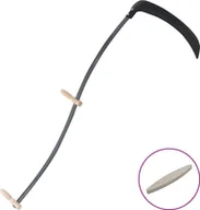 Pozostałe narzędzia ogrodowe - vidaXL vidaXL Kosa z kamieniem szlifierskim 145 cm - miniaturka - grafika 1