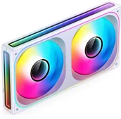 Wentylatory komputerowe - Jonsbo ZB-240 Lüfter, Reverse Blade, PWM, ARGB - 240mm, weiß ZB-240WR - miniaturka - grafika 1