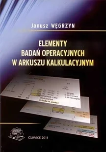 Elementy badań operacyjnych w arkuszu kalkulacyjnym - Biznes - miniaturka - grafika 1