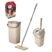 Miotły, szufle, mopy - Mop dwukomorowy z wyciskaczem JAZZ - miniaturka - grafika 1