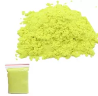 Masy plastyczne - PIASEK KINETYCZNY 1 KG ŻÓŁTY PIASKOLINA - miniaturka - grafika 1