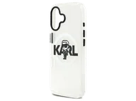 Etui i futerały do telefonów - Etui KARL LAGERFELD IML Karl Sketch Logo MagSafe do iPhone 17 Przezroczysty - miniaturka - grafika 1
