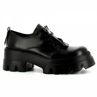 Buty oksfordy damskie CARINII - Carinii - Mokasyny damskie - miniaturka - grafika 1