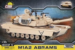 Cobi Small Army Abrams amerykański czołg podstawowy 2619 - Klocki - miniaturka - grafika 1