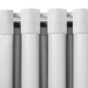 Kremowa zasłona 140x175 cm Milana – Homede - Zasłony - miniaturka - grafika 1