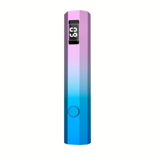 TEMU Kompaktowy ręczny suszarka do paznokci do lakierów z geliem, bezprzewodowa lampa do prania paznokci z akumulatorem litowym, ładowanie przez USB, - Pozostałe urządzenia kosmetyczne - miniaturka - grafika 1