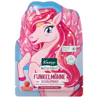 Kosmetyki kąpielowe dla dzieci - Kneipp Naturkind Błyszcząca Grzywa, płyn do kąpieli z bąbelkami, malina, 40 ml - miniaturka - grafika 1