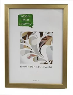 Ramka 21X30 PINIA złota FZ - Ramki na zdjęcia - miniaturka - grafika 1