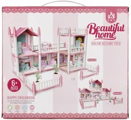 Akcesoria dla lalek - Domek do składania z akcesoriami Mega Creative - miniaturka - grafika 1