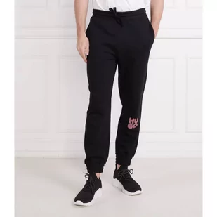 HUGO Spodnie dresowe Dajama | Regular Fit - Dresy męskie - miniaturka - grafika 1