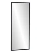 Lustra - Lustro Profilmat w ramie WĄSKIEJ CZARNEJ 135X55cm PREMIUM - miniaturka - grafika 1