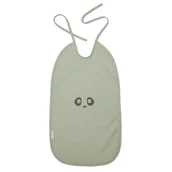 Śliniaki i fartuszki - Nuuroo - Długi Śliniak Wodoodporny Alberte Light Green Panda - miniaturka - grafika 1