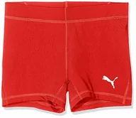 Spodenki damskie - Puma szorty dziewczęce Cross The Line Short W czerwony czerwony 164 - miniaturka - grafika 1