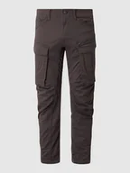 Spodnie męskie - Spodnie cargo o kroju regular tapered fit z dodatkiem streczu model ‘Rovic’ - miniaturka - grafika 1