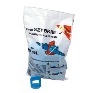 System poziomowania płytek TEO 50 sztuk - Narzędzia glazurnicze - miniaturka - grafika 1