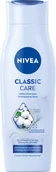 Szampony do włosów - Nivea Classic Care Łagodny szampon równoważący pH z serum Nivea Glanz 250ml - miniaturka - grafika 1
