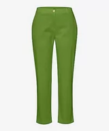 Spodnie damskie - BRAX Damskie spodnie Style Mel S ultralekkie bawełniane spodnie, zielony Leave Green, 46, Leave Green, 36W / 32L - miniaturka - grafika 1