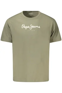 PEPE JEANS KOSZULKA Z KRÓTKIM RĘKAWEM MĘSKA ZIELONA - Portfele - miniaturka - grafika 1