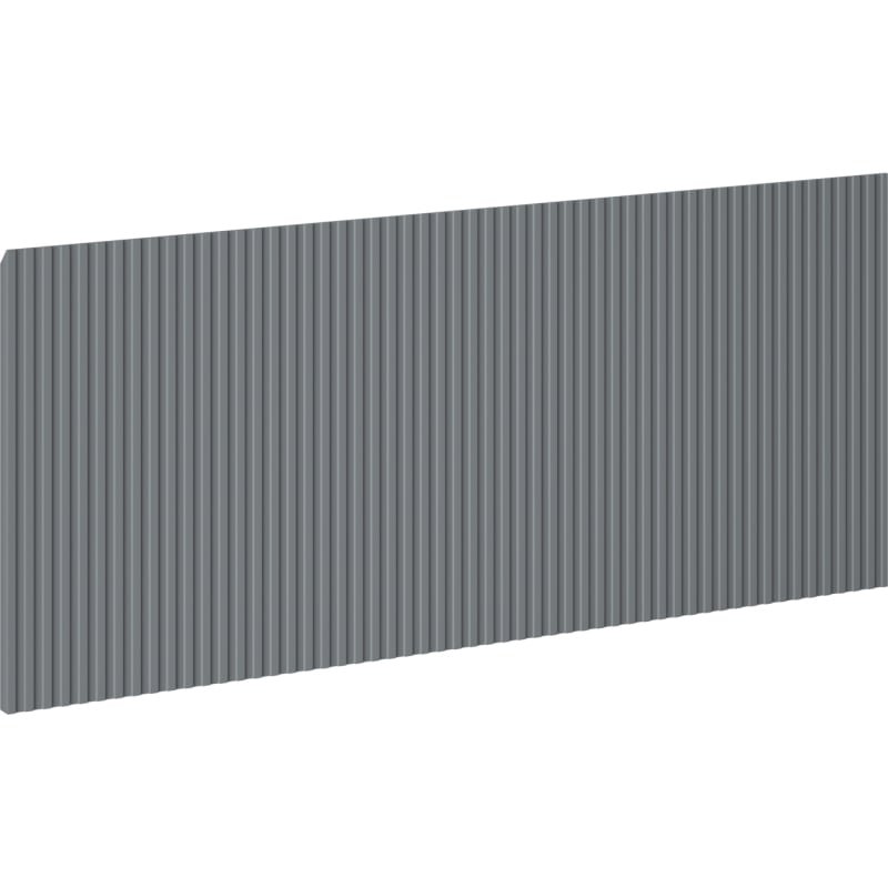 Mexen Rivel front ryflowany do korpusu szafki łazienkowej 120 x 43,5 cm, grafit mat - 91A20-1200-470-1-66
