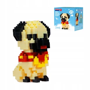 Piesek Mini Mops, Klocki 199El. - Klocki - miniaturka - grafika 1