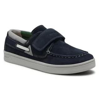 Półbuty damskie - Geox Półbuty J Djrock B. A J025VA 02210 C4248 D Navy/Green - grafika 1