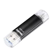 Pendrive - Hama Laeta Twin 128GB - miniaturka - grafika 1