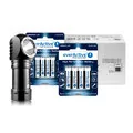 Baterie everActive Pro Alkaline 240szt LR6 / AA, 240szt LR03 / AAA + latarka everActive FL-55R Dripple - Baterie i akcesoria - miniaturka - grafika 1