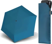 Parasole - Parasol kieszonkowy Doppler Carbonsteel Mini Slim niebieski - miniaturka - grafika 1