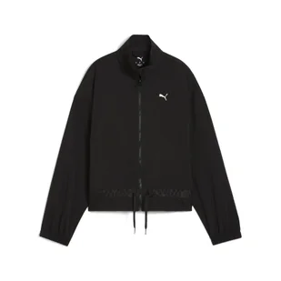 Damska kurtka LACE PUMA Black - Kurtki i kamizelki sportowe damskie - miniaturka - grafika 1