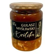 Szybkie dania obiadowe - Króliki Amciu Gulasz myśliwski z królika bezglutenowy 500 g - miniaturka - grafika 1