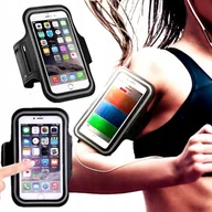 Etui i futerały do telefonów - Hello Case ETUI OPASKA POKROWIEC CASE NA RAMIĘ DO BIEGANIA TELEFON CZARNY 6,0 CALA - miniaturka - grafika 1