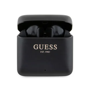 Guess GUTWSSU20ALEGK TWS + stacja dokująca czarny/black Printed Logo - Słuchawki - miniaturka - grafika 6