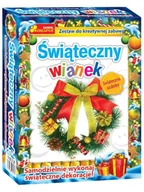 Zabawki kreatywne - Ranok Creative Zestaw do kreatywnej zabawy - Świąteczny wianek - miniaturka - grafika 1