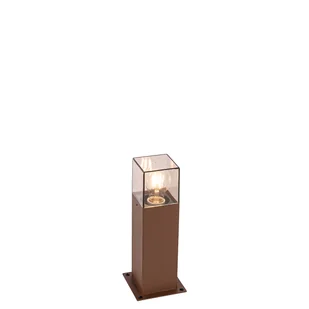 QAZQA Przemysłowa stojąca lampa zewnętrzna rdzawo-brązowa 30 cm IP44 - Dania - Lampy ogrodowe - miniaturka - grafika 1
