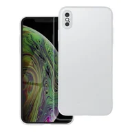Etui i futerały do telefonów - Roar Futerał Matte Glass Case do iPhone XS Max stalowy - miniaturka - grafika 1