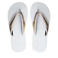 Klapki i japonki damskie - Japonki Puma Sandy Flip Metallic Shine 700511-01 Biały - miniaturka - grafika 1